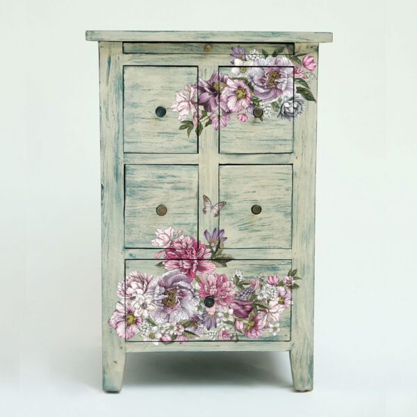 Re-Design Decor Transfers - Dreamy Florals 6" x 12" - Image 5