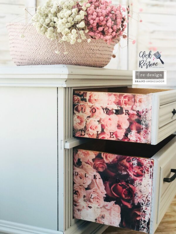 Re-Design - Decor Tissue Paper - Angelic Rose Garden - Image 2