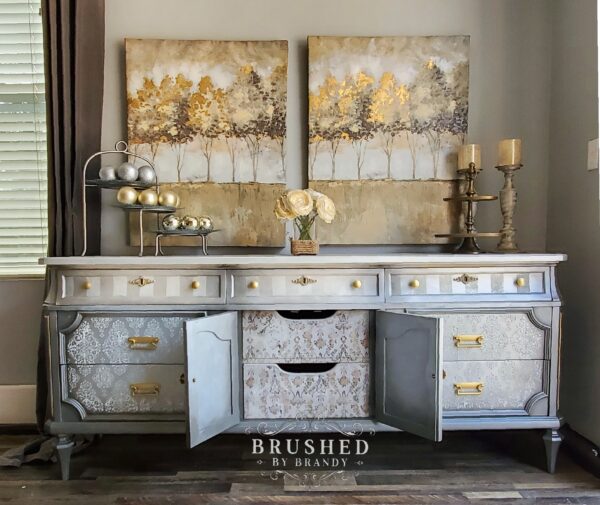 Re-Design - Decor Tissue Paper - Washed Damask - Image 2