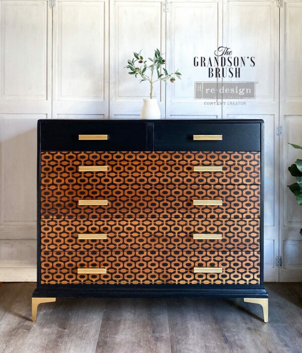 Re-Design Decor Stencils - Midcentury Vibes 16"x20" - Image 6