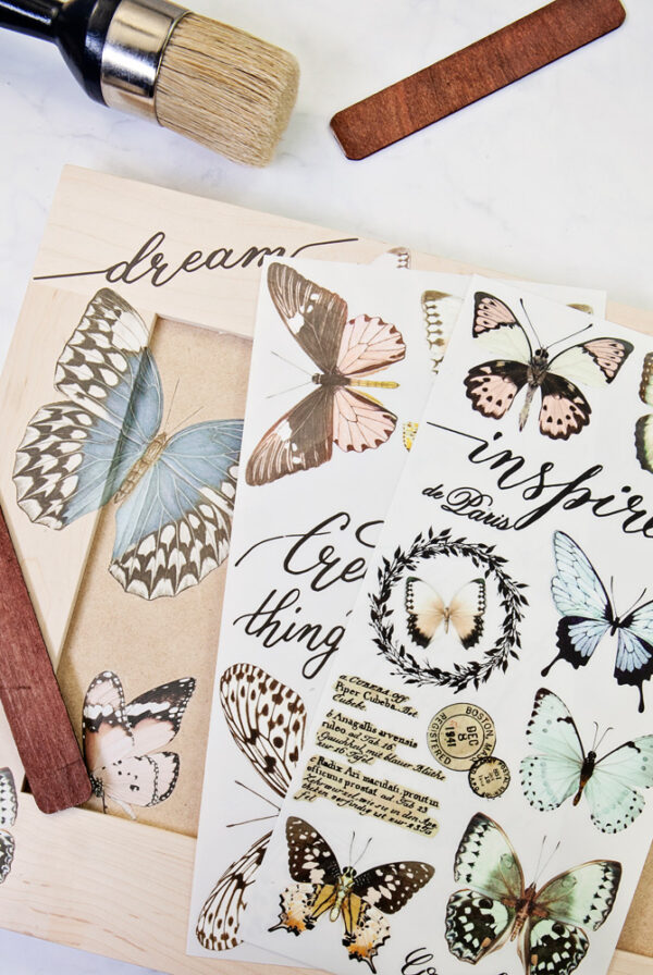 Re-Design Decor Transfers - Papillion Collection 6" x 12" - Image 4