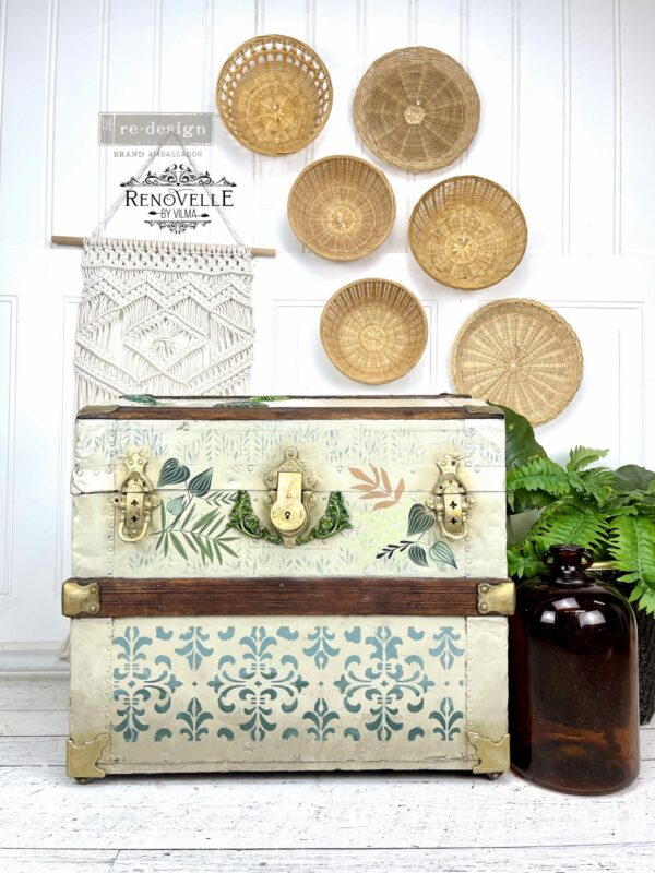 Re-Design – Stensill - 6"Rúlla x 3Y - Modern Damask - Image 3