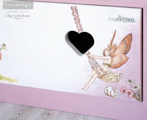Re-Design Decor Transfers - Fairy Flowers 6" x 12" - Image 9