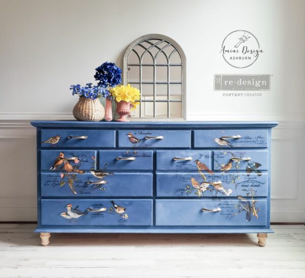 Re-Design Decor Transfers - Postal Birds 24" x 35" - Image 5
