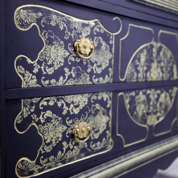 Re-Design - Stimplar - Stamped Damask 12"x12" - Image 3