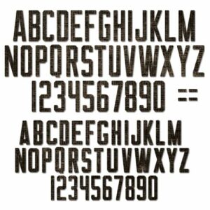 Sizzix - Tim Holtz - Skurðarmót - Alphanumeric Theory