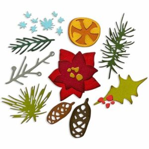 Sizzix - Tim Holtz - Skurðarmót - Modern Festive