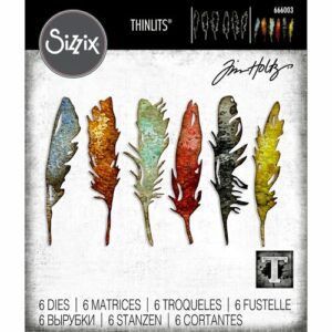 Sizzix - Tim Holtz - Skurðarmót - Feathery