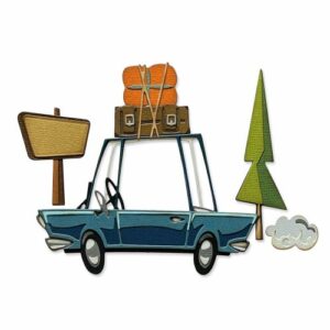 Sizzix - Tim Holtz - Skurðarmót - Road Trip