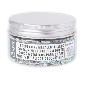 Sizzix Effectz - Decorative Metallic Flakes, Silver