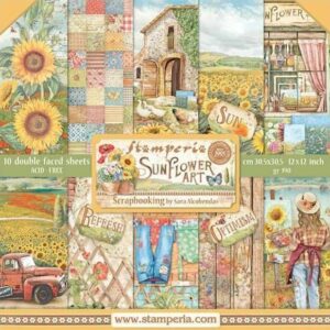 Stamperia - Sunflower Art - 12x12