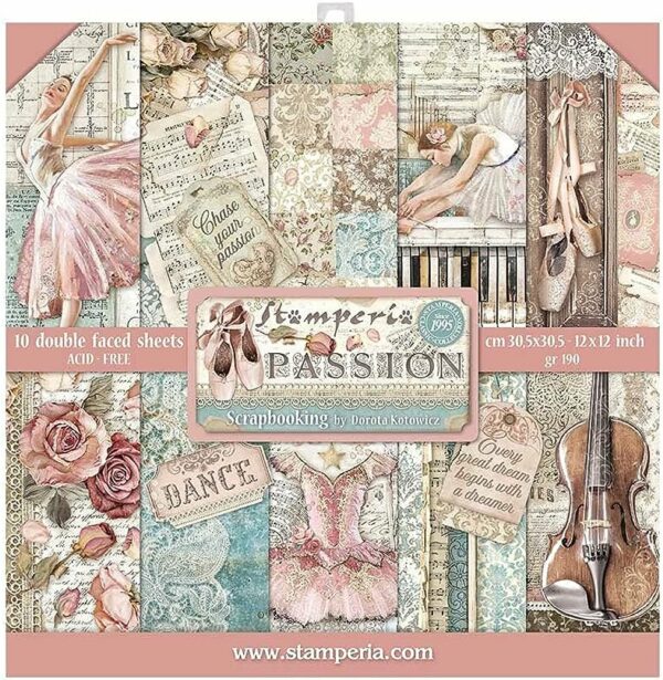 Stamperia - Passion - 12x12