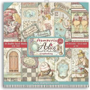 Stamperia - Alice Through The Looking Glass - 12x12