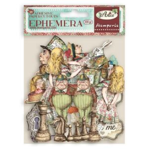 Stamperia - Ephemera - pappírsúrklippur - Alice