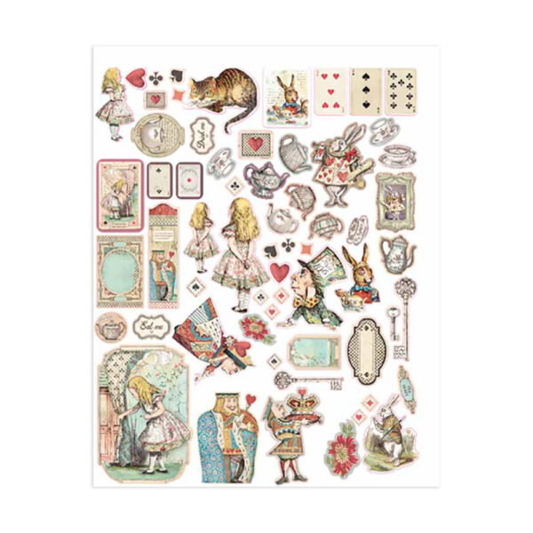 Stamperia - Die Cuts - Alice - Image 2