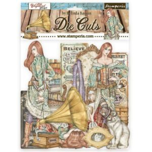 Stamperia - Die Cuts - Lady Vagabond Lifestyle