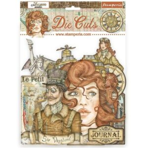 Stamperia - Die Cuts - Sir Vagabond Aviator