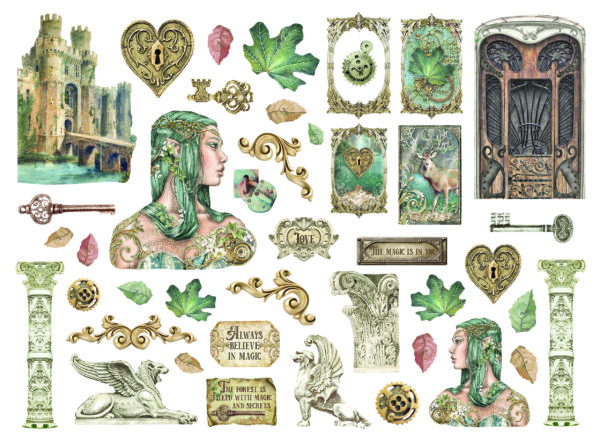 Stamperia - Die Cuts - Magic Forest - Image 2