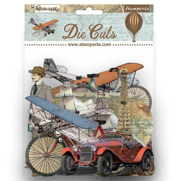 Stamperia - Die Cuts - Around The World