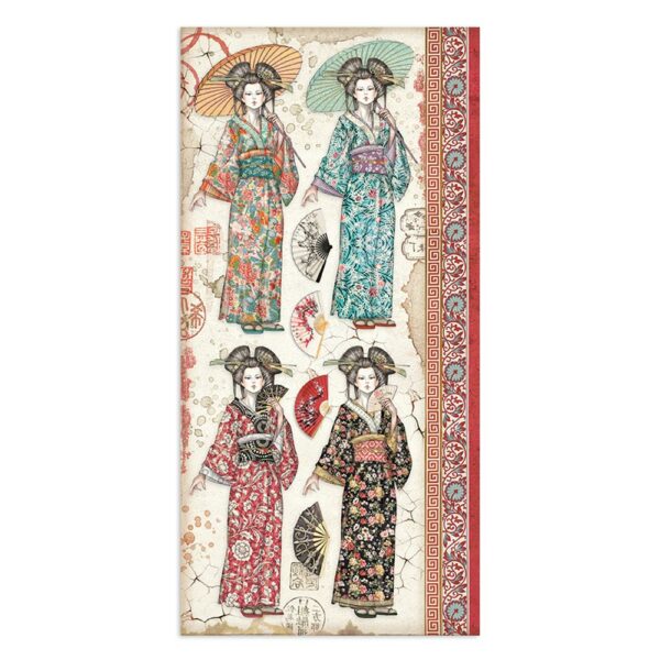 Stamperia - Collectables - Sir Vagabond In Japan - 12x6 - Image 3