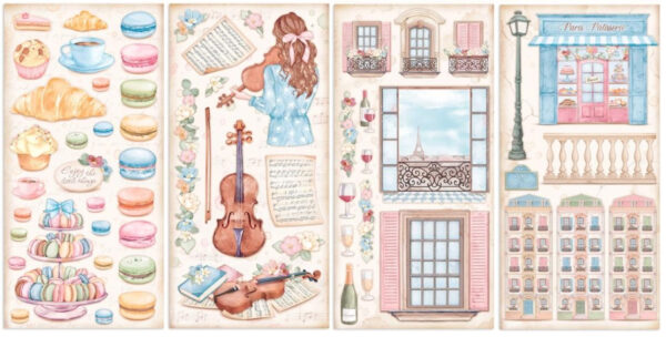 Stamperia - Collectables - Oh La La - 12x6 - Image 3