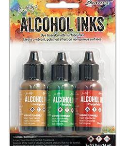 Ranger Alcohol ink - Litir: Honeycomb, Botanical, Poppyfield
