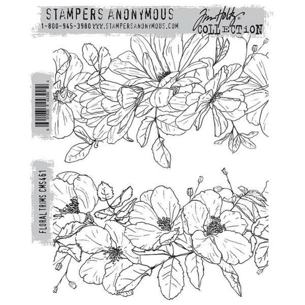 Tim Holtz - Stimplasett - Floral Trims