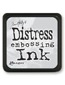 Distress Embossing púði - Mini