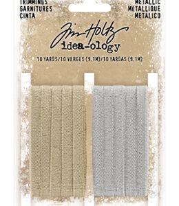 Tim holtz - Metallic Borðar