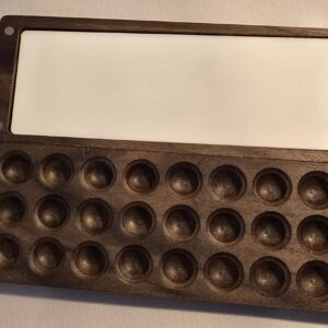 Wooden pallet case for 24 colors