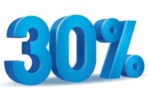 30%