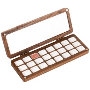 Wooden pallet case for 24 colors