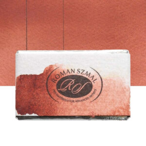 Roman Szmal : Aquarius : Watercolour Paint : Full Pan : Red Ochre