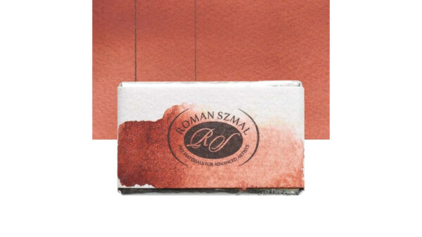 Roman Szmal : Aquarius : Watercolour Paint : Full Pan : Red Ochre