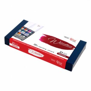 21+ watercolors MODERN ROSA Gallery metal case
