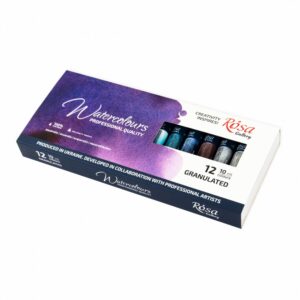 12x10ml Artists' Watercolours in tubes GRANULATED ROSA Gallery