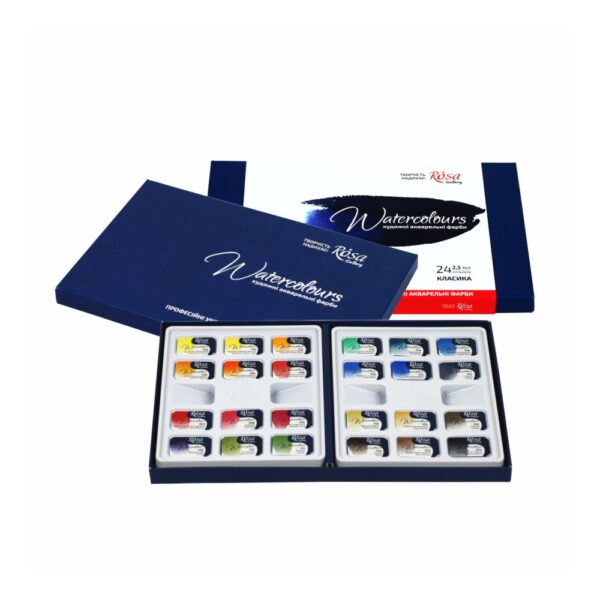 24 Watercolours sets CLASSIC ROSA Gallery cardboard box - Image 3