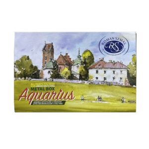 Roman Szmal : Aquarius : Watercolour Paint : Urban Sketchers Set Metal Box