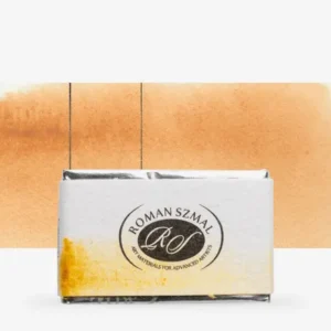 Roman Szmal : Aquarius : Watercolour Paint : Full Pan : Venetian Yellow Earth