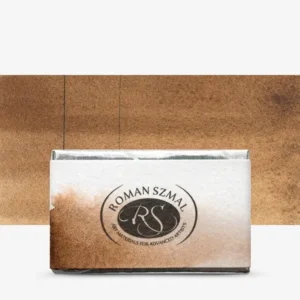 Roman Szmal : Aquarius : Watercolour Paint : Full Pan : Natural Umber Reddish