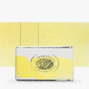 Roman Szmal : Aquarius : Watercolour Paint : Full Pan : Nickel Titanate Yellow
