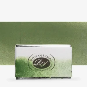 Roman Szmal : Aquarius : Watercolour Paint : Full Pan : Chromium Green Oxide