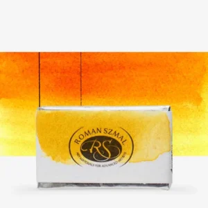 Roman Szmal : Aquarius : Watercolour Paint : Full Pan : Quinacridone Gold (Hue)