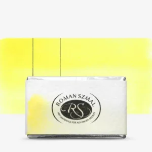 Roman Szmal : Aquarius : Watercolour Paint : Full Pan : Nickel Tungsten Yellow