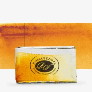 Roman Szmal : Aquarius : Watercolour Paint : Full Pan : Quinacridone Gold