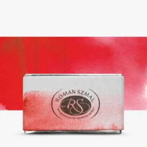 Roman Szmal : Aquarius : Watercolour Paint : Full Pan : Scarlet Red