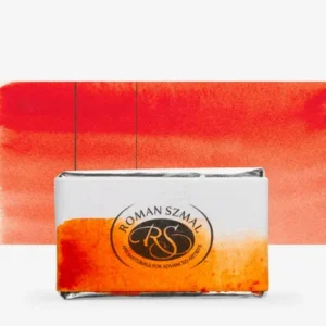 Roman Szmal : Aquarius : Watercolour Paint : Full Pan : Aquarius Orange