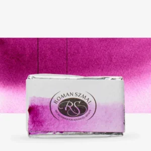 Roman Szmal : Aquarius : Watercolour Paint : Full Pan : Quinacridone Purple
