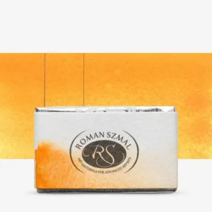 Roman Szmal : Aquarius : Watercolour Paint : Full Pan : Bismuth Orange