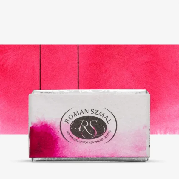 Roman Szmal : Aquarius : Watercolour Paint : Full Pan : Quinacridone Magenta Intense
